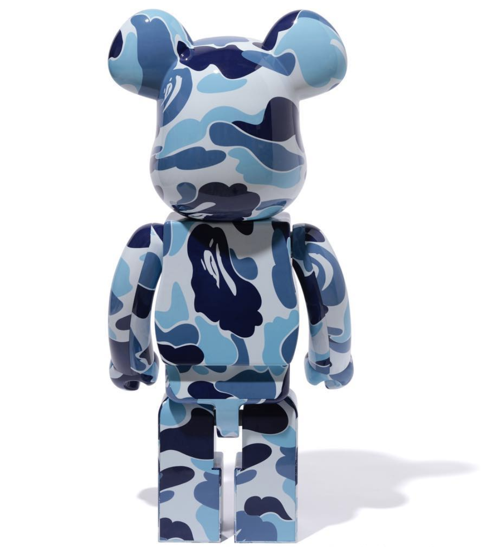 その他 A BATHING APE - 1000% BE@RBRICK BAPE mika ninagawa blue BE@RBRICK BAPE® × M / mika ninagawa | 株式会社 ノーウェアの
